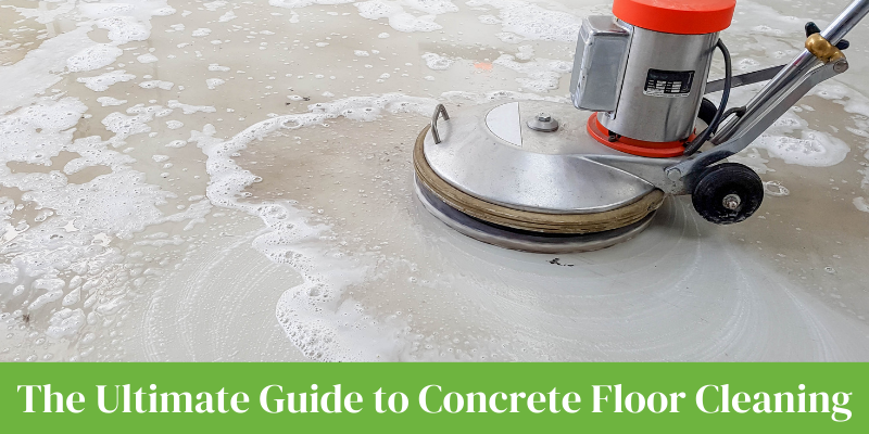 concrete floor cleaning