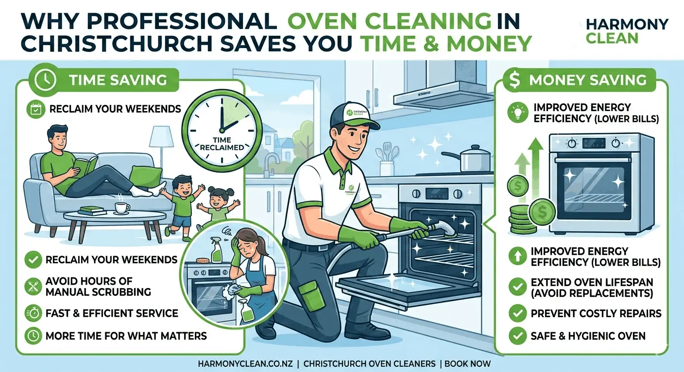 Why Professional Oven Cleaning in Christchurch Saves You Time and Money